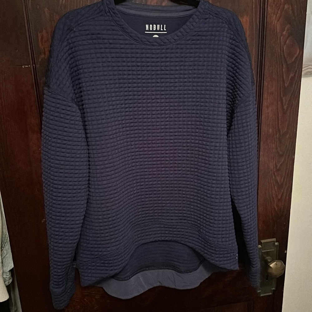 Nobull Women’s Quilted Crew - Navy